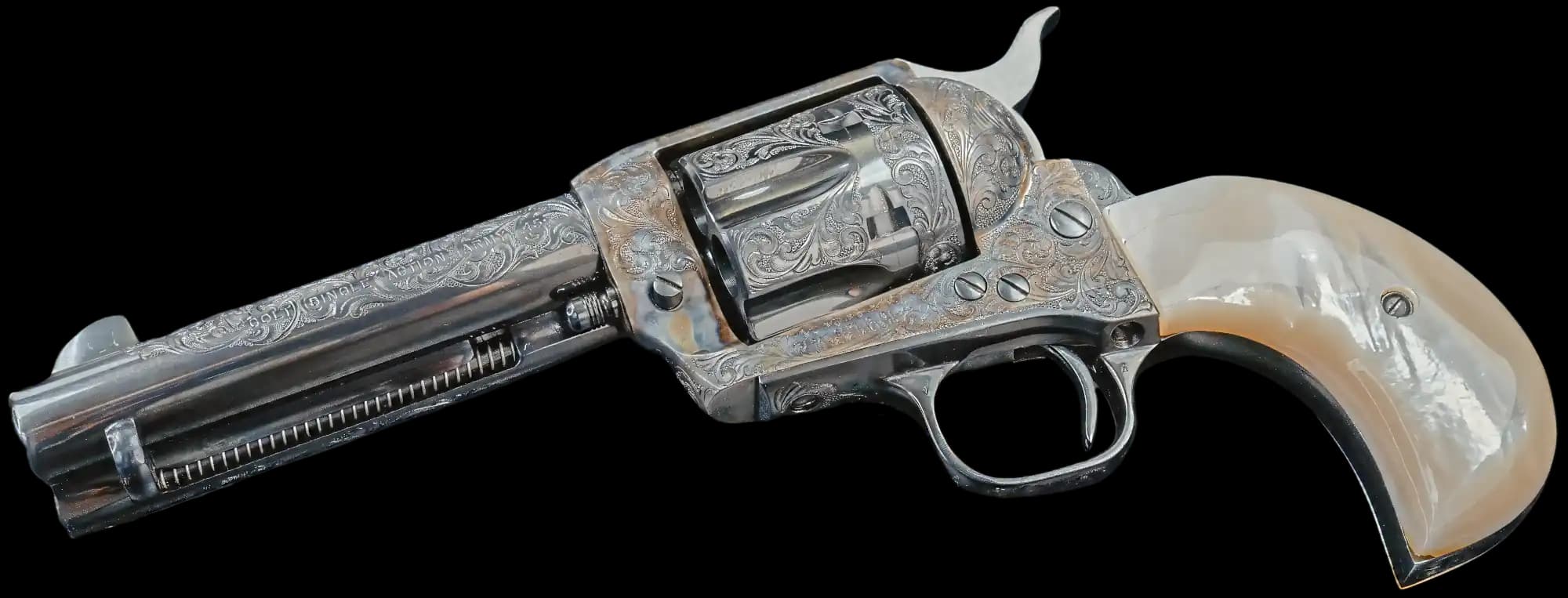 Colt Colt Single Action Army Birdshead Factory Engraved .45 Colt Single Action (SAO)