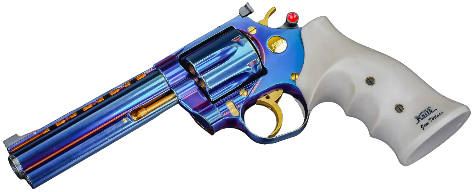 Korth Korth Classic 6" Blue Plasma .357 Magnum Revolver .357 Magnum DA / SA