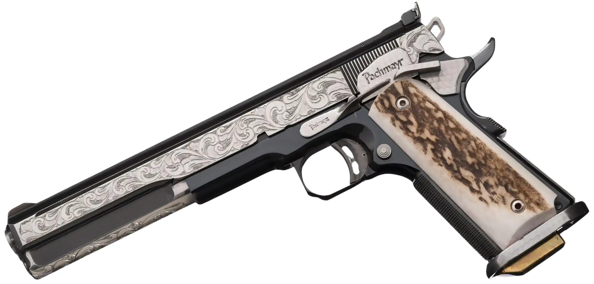 Colt Pachmayr Custom Engraved Colt Delta Elite Long Slide 10mm Single Action (SAO)