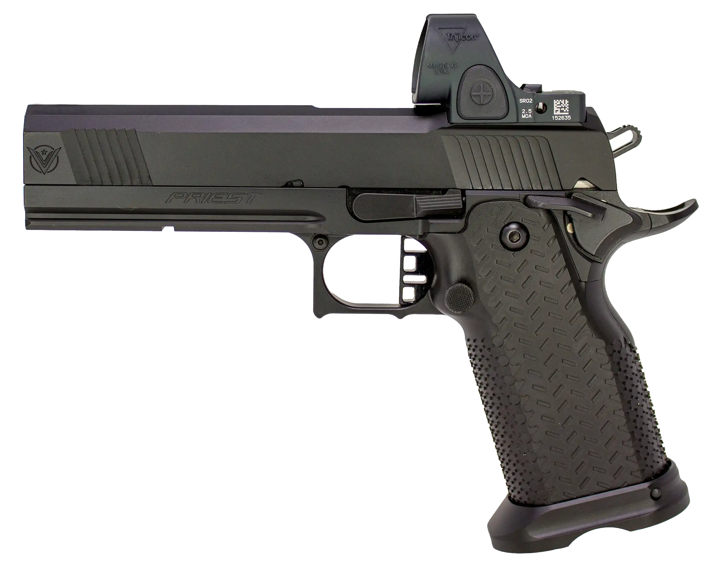 Vudoo Gun Works Vudoo Gun Works Priest 5" LDC 9mm Single Action (SAO)