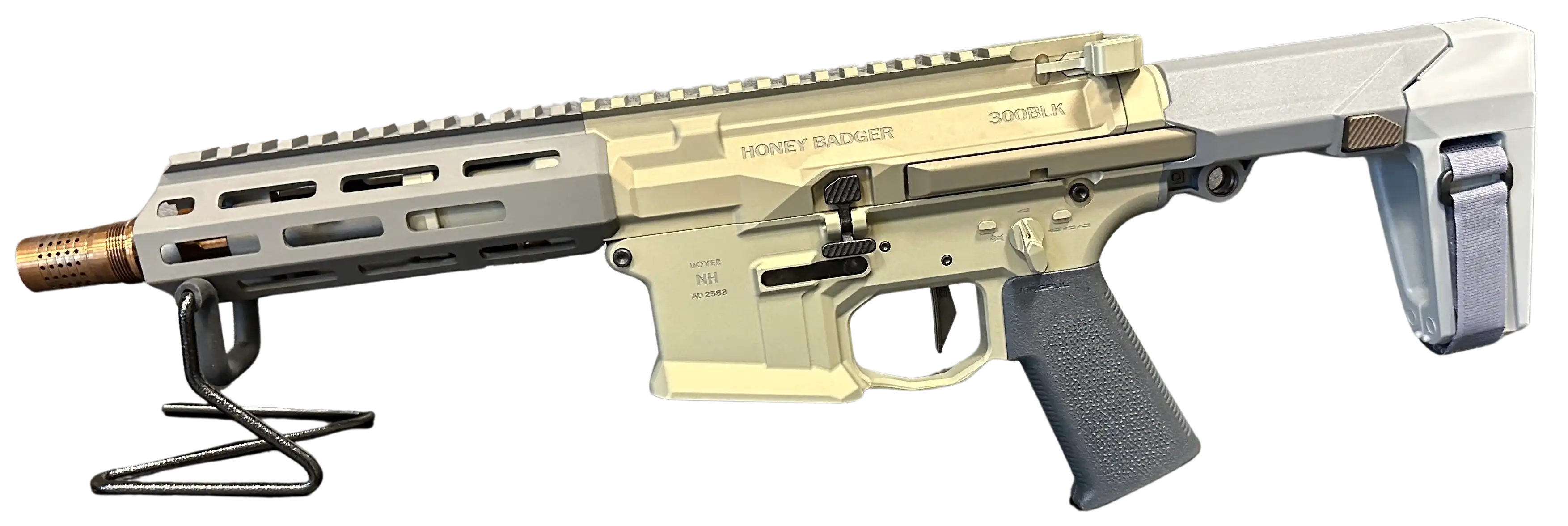 Q Q Honey Badger Pistol 300 Blackout .300 Blackout Semi-Automatic