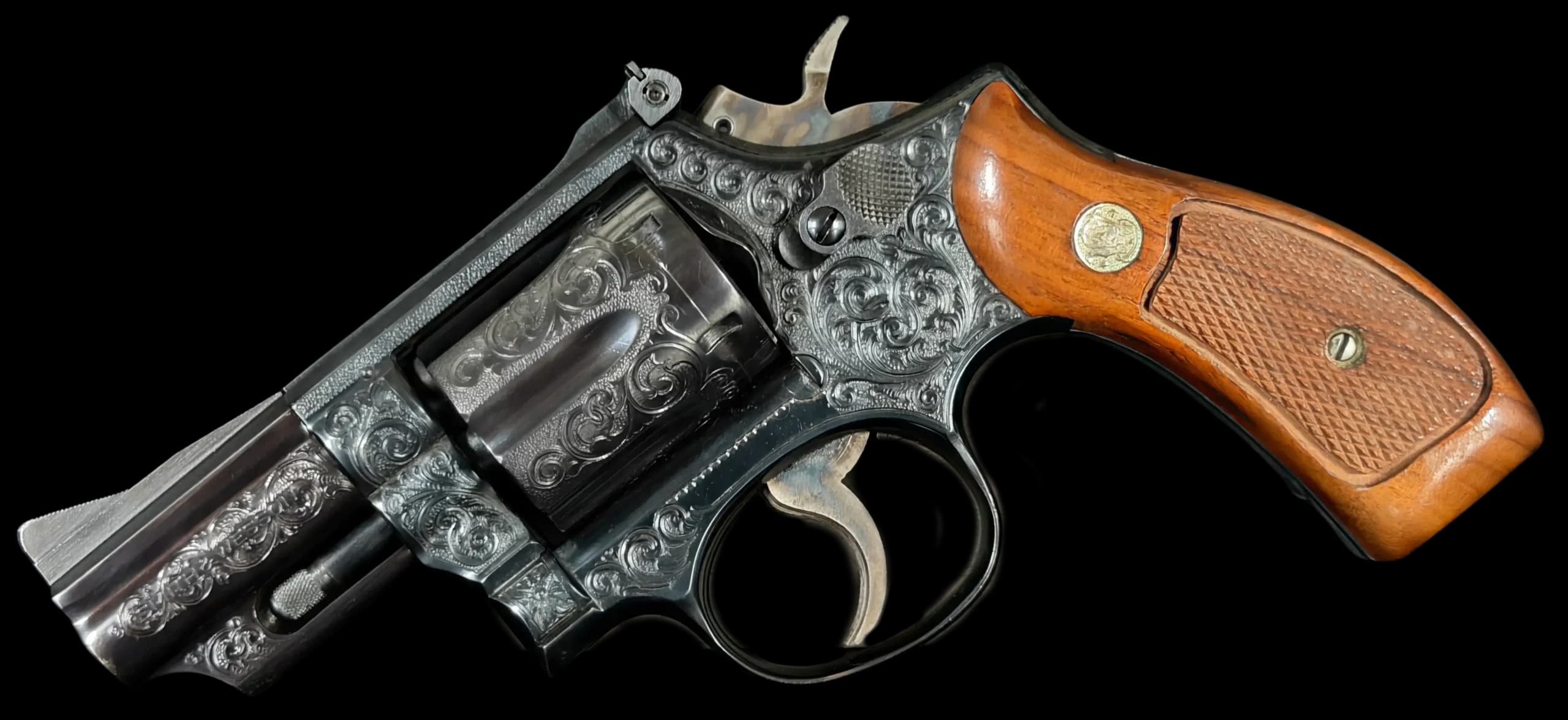 Smith & Wesson Smith & Wesson Model 19-3 Factory Engraved by Bent Agner Nielsen .357 Magnum DA / SA