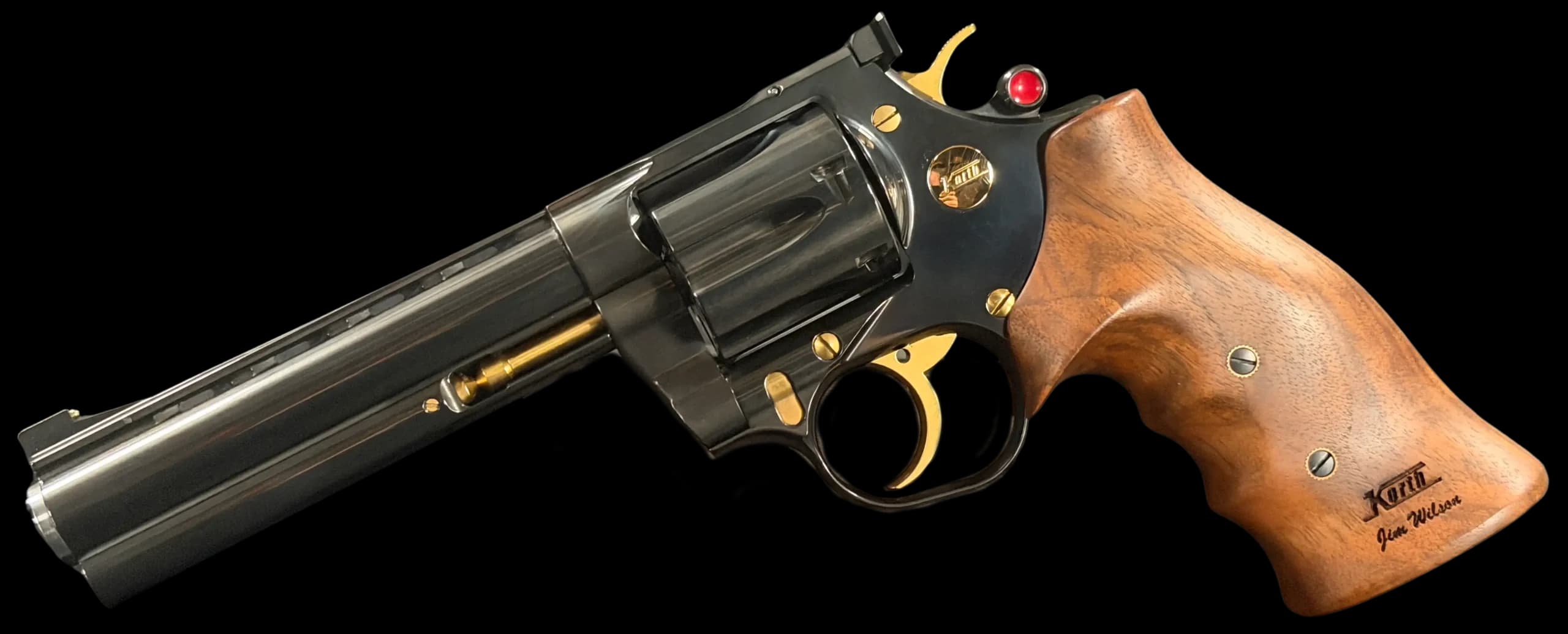 Korth Korth Classic 6 Inch Black .357 Magnum Revolver .357 Magnum DA / SA