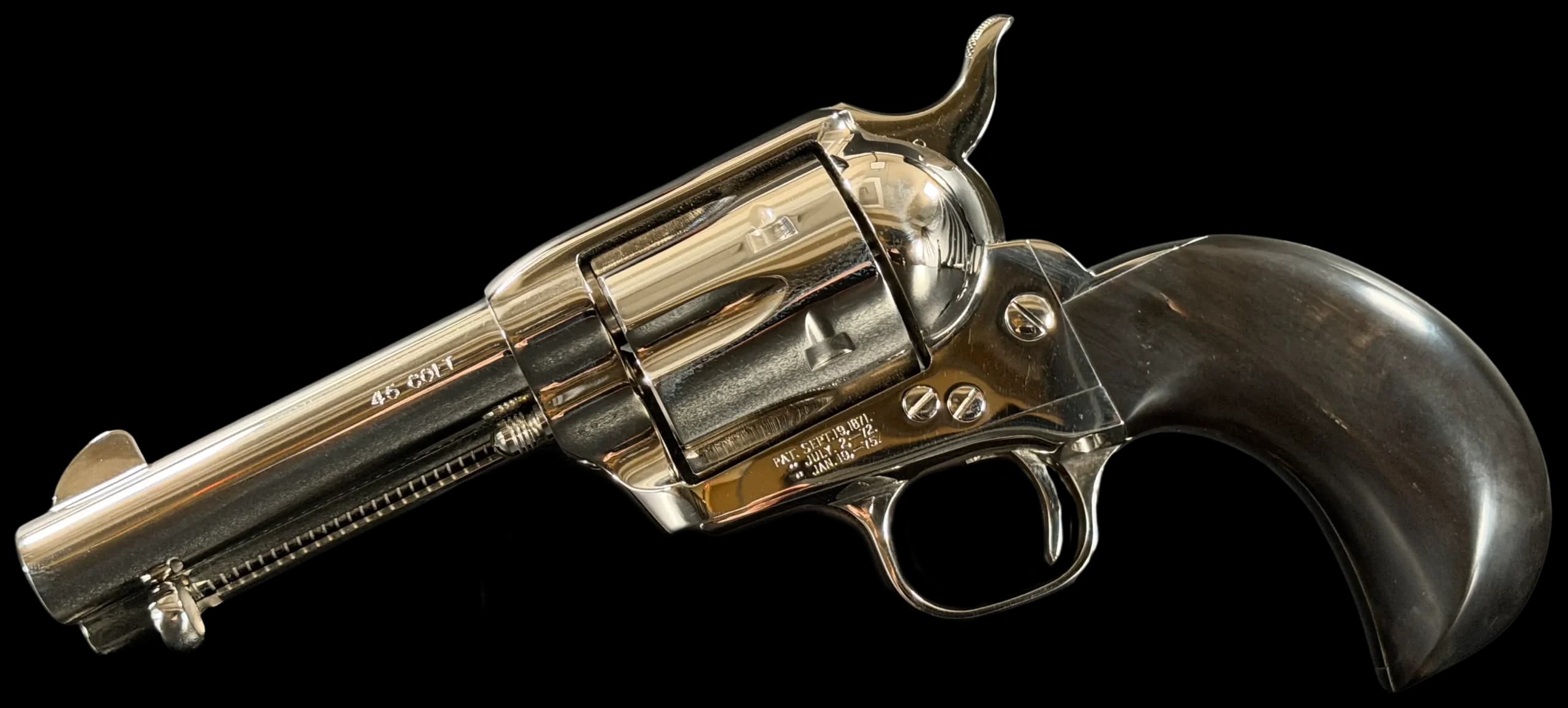 Colt Colt SAA Birdshead With Buffalo Horn Stocks - Wilkerson .45 Colt Single Action (SAO)