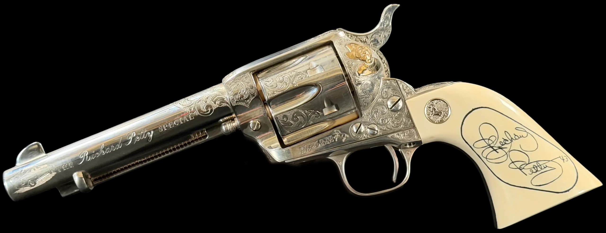 Colt Richard Petty Edition - Colt SAA King Richard Deluxe - Factory Engraved .45 Colt Single Action (SAO)