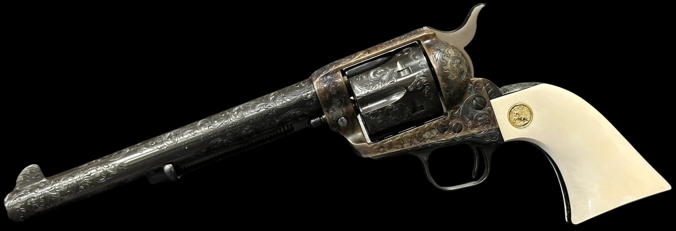 Colt Colt Single Action Army Factory Class C Engraved .45 Colt Single Action (SAO)