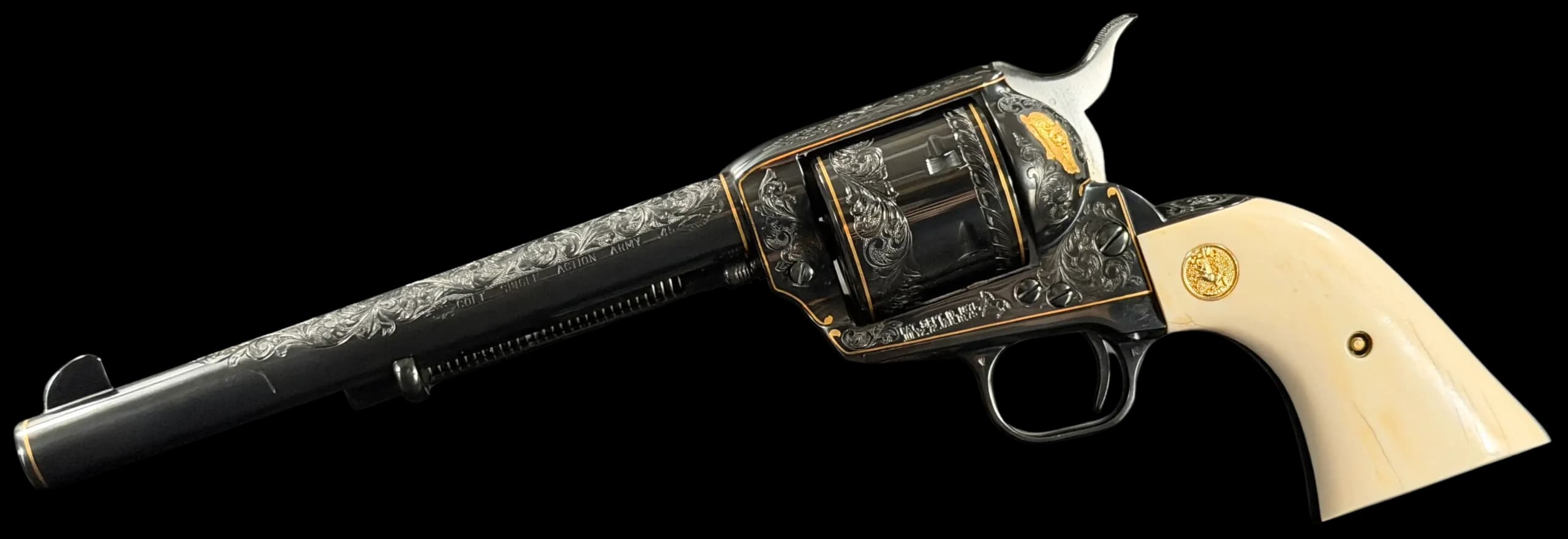 Colt Colt SAA 3rd Gen - Howard Dove Master Factory Engraved .45 Colt Single Action (SAO)