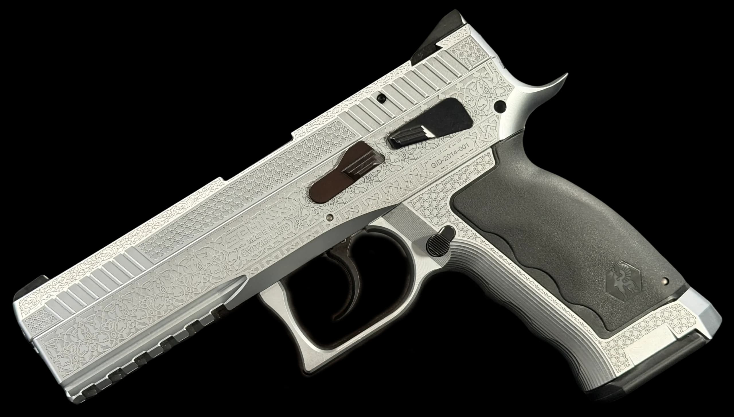 Sphinx Prototype Sphinx SDP Inox Factory Engraved - King Abdullah II 9mm DA / SA