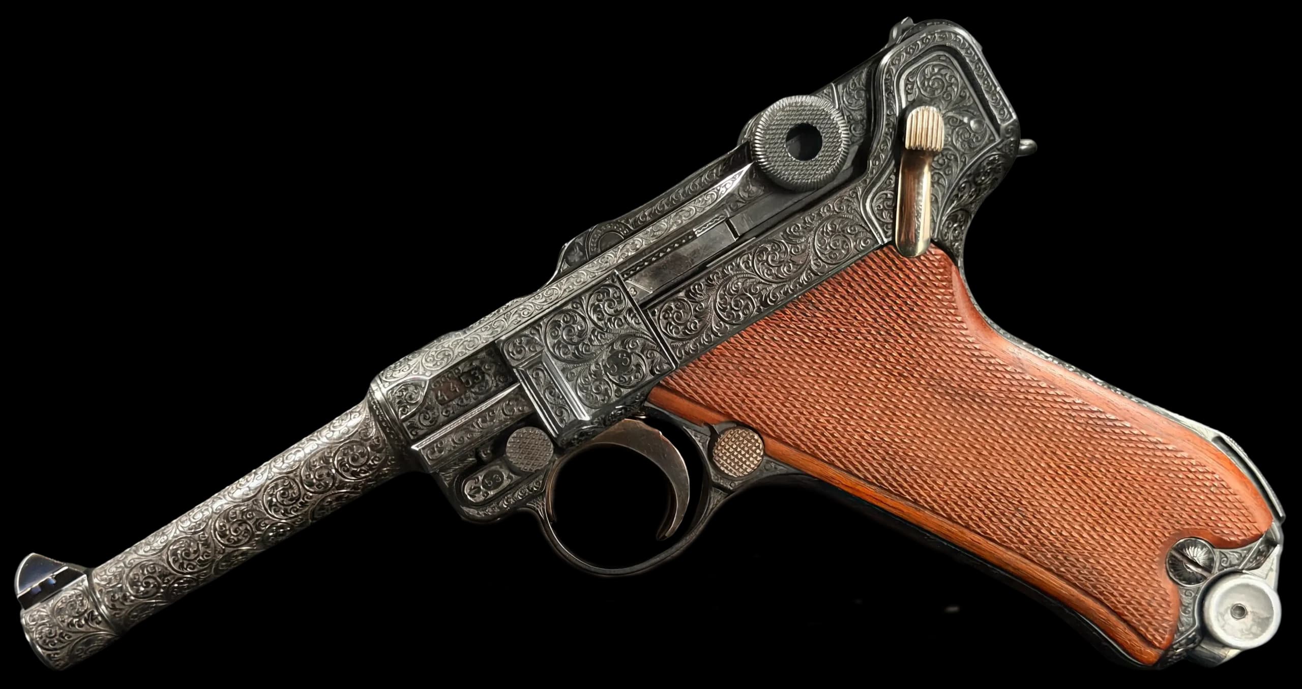 DWM DWM 1917 Luger P08 Master Engraved by H. Funk 9mm Semi-Automatic