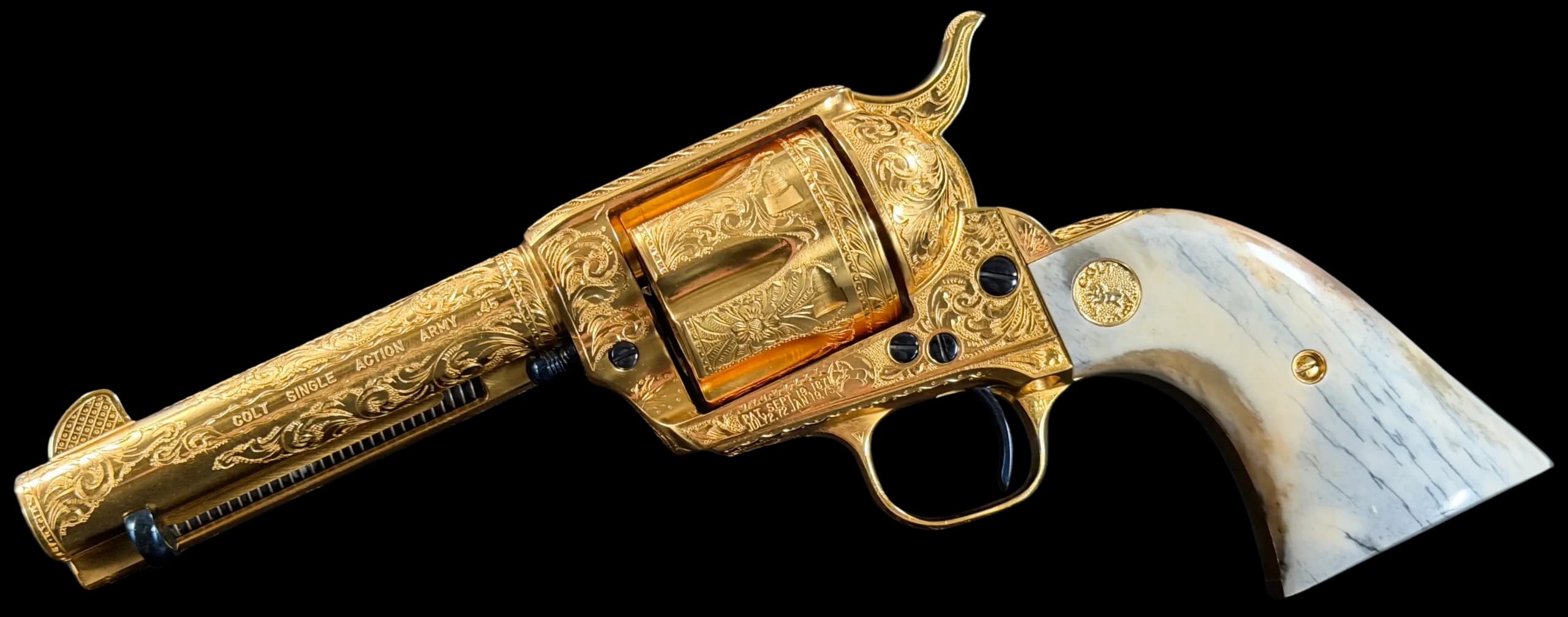 Colt Colt SAA John Adams Sr. Master Factory Class D Engraved .45 Colt Single Action (SAO)