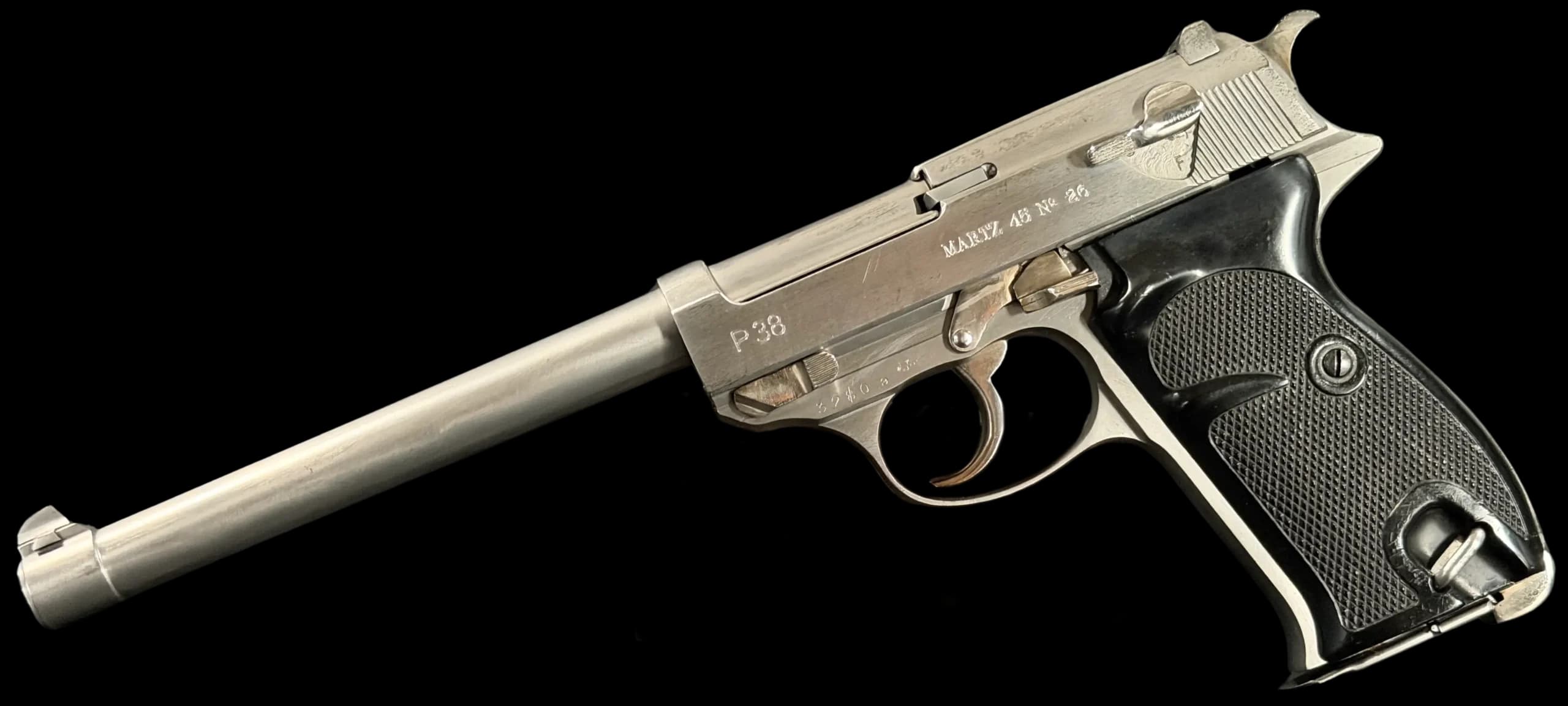 John Martz John Martz P38 .45 ACP - Stainless .45 ACP DA / SA