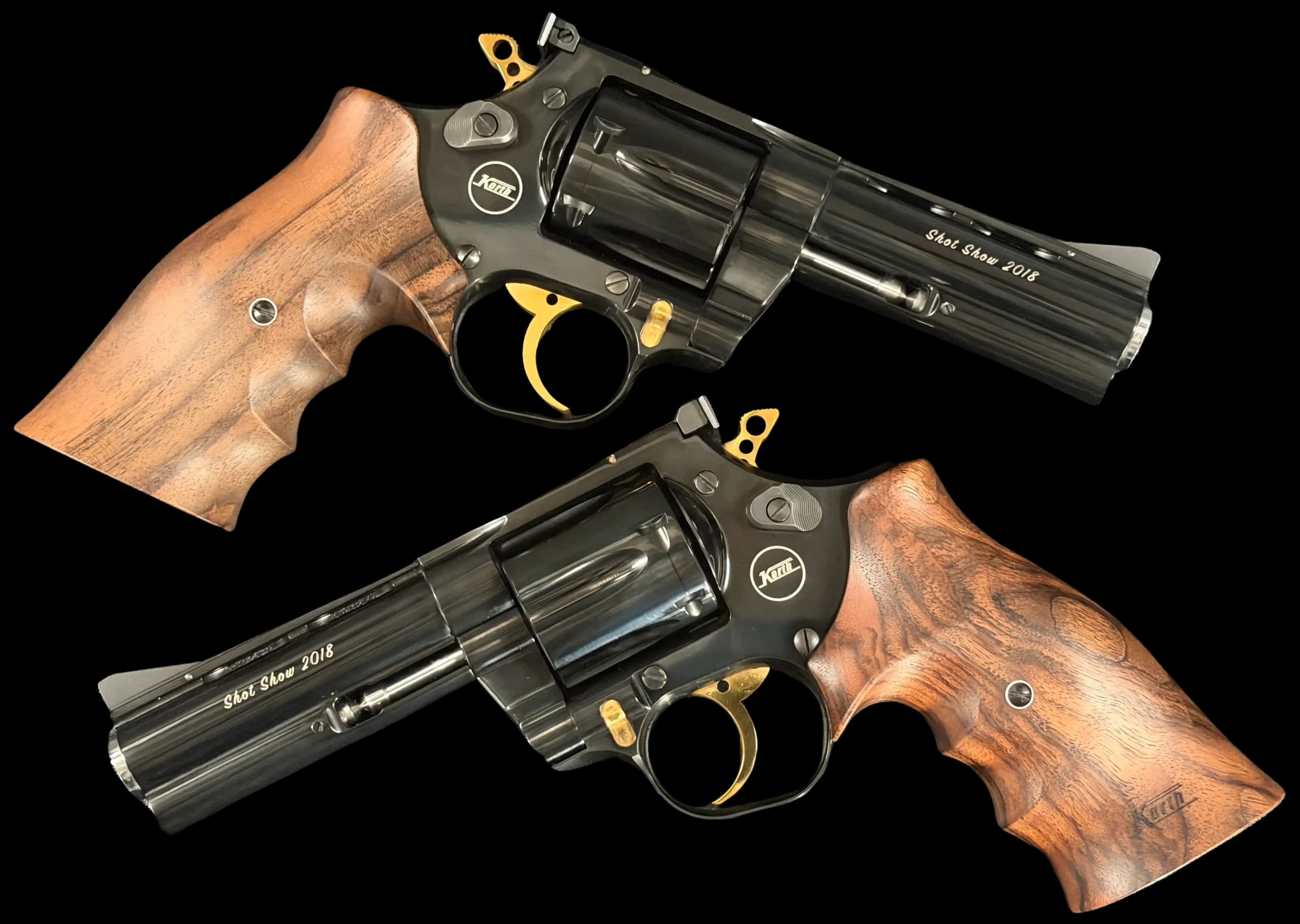 Korth Korth Classic "Twins" Set Number 1! SHOT Show 2018 .357 Magnum DA / SA