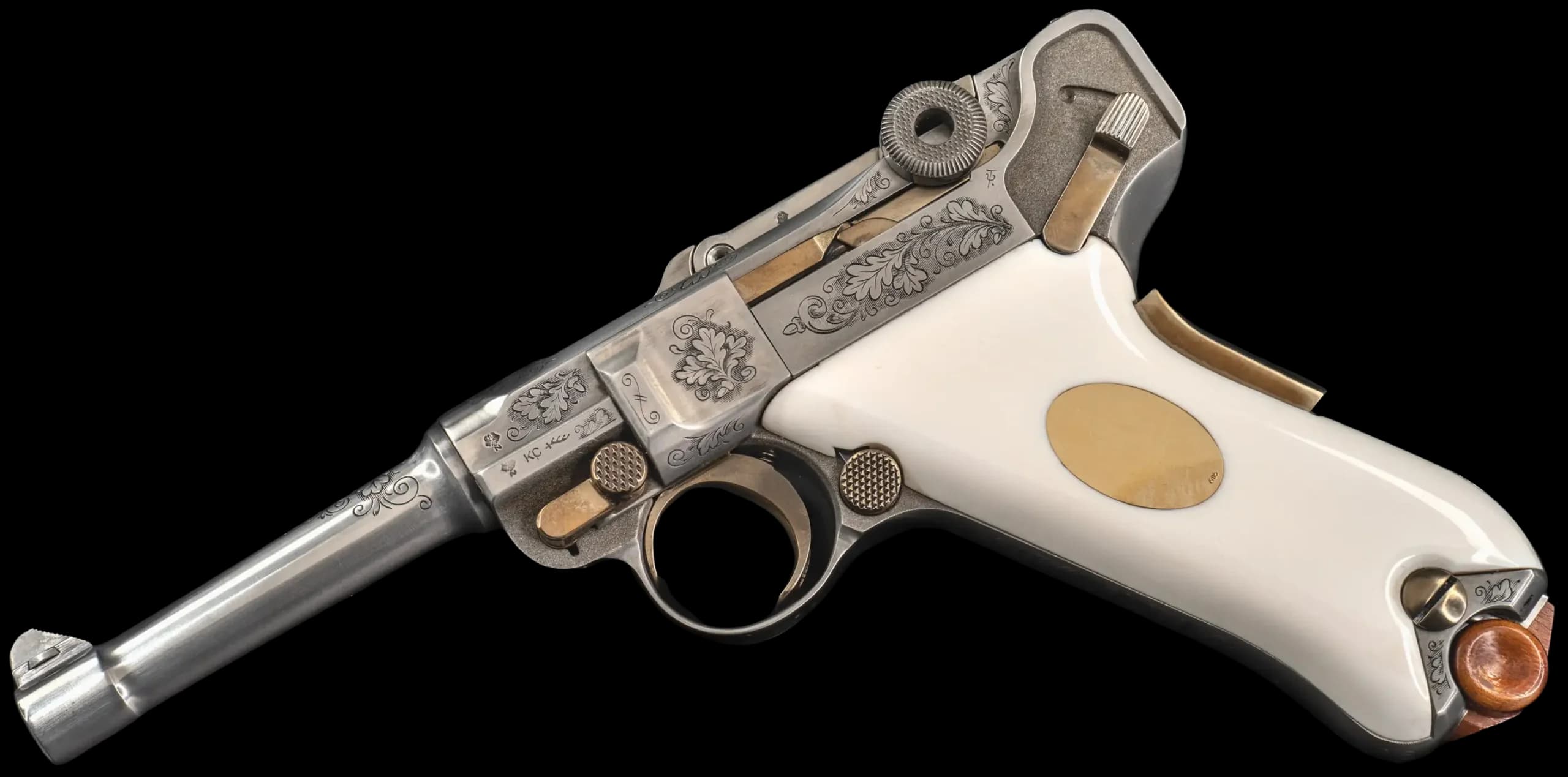 Mauser Mauser P08 IWA '85 - Factory Engraved Commemorative Luger .30 Luger Semi-Automatic
