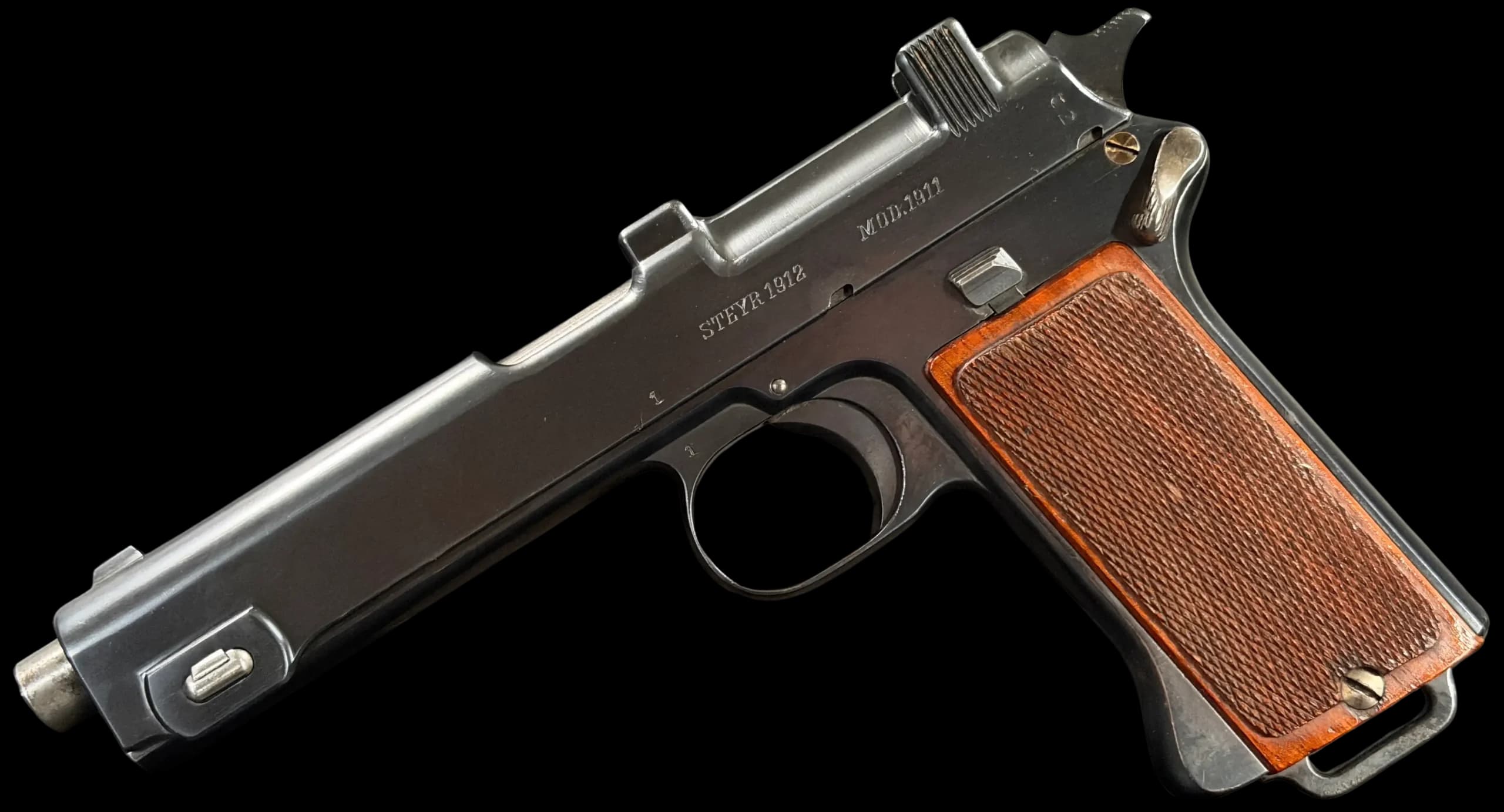 Steyr-Hahn Steyr-Hahn 1912 Model 1911 - Number 1 .30 Luger Semi-Automatic