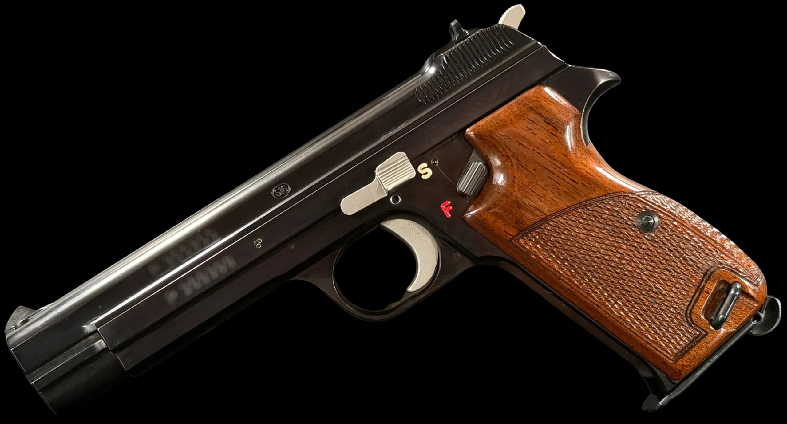 SIG Sauer SIG P210-6 Pistol - Unique Serial number .30 Luger Single Action (SAO)