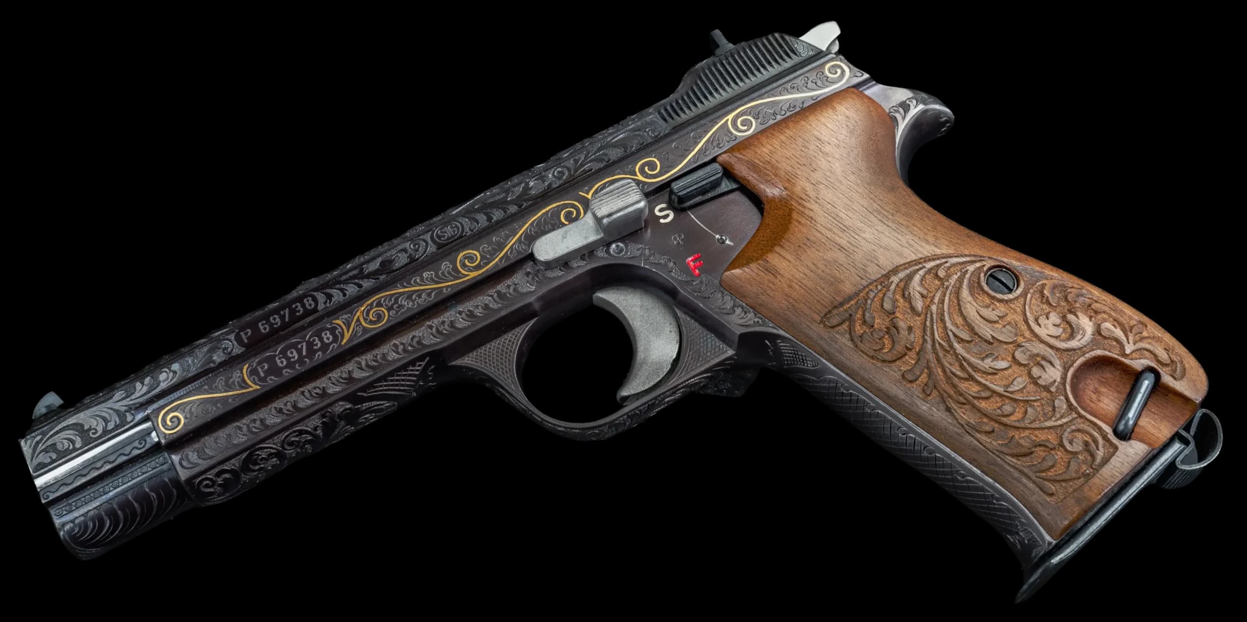 SIG Sauer SIG Sauer P210 Luxus Engraved by Mueller Murgenthal 9mm Single Action (SAO)