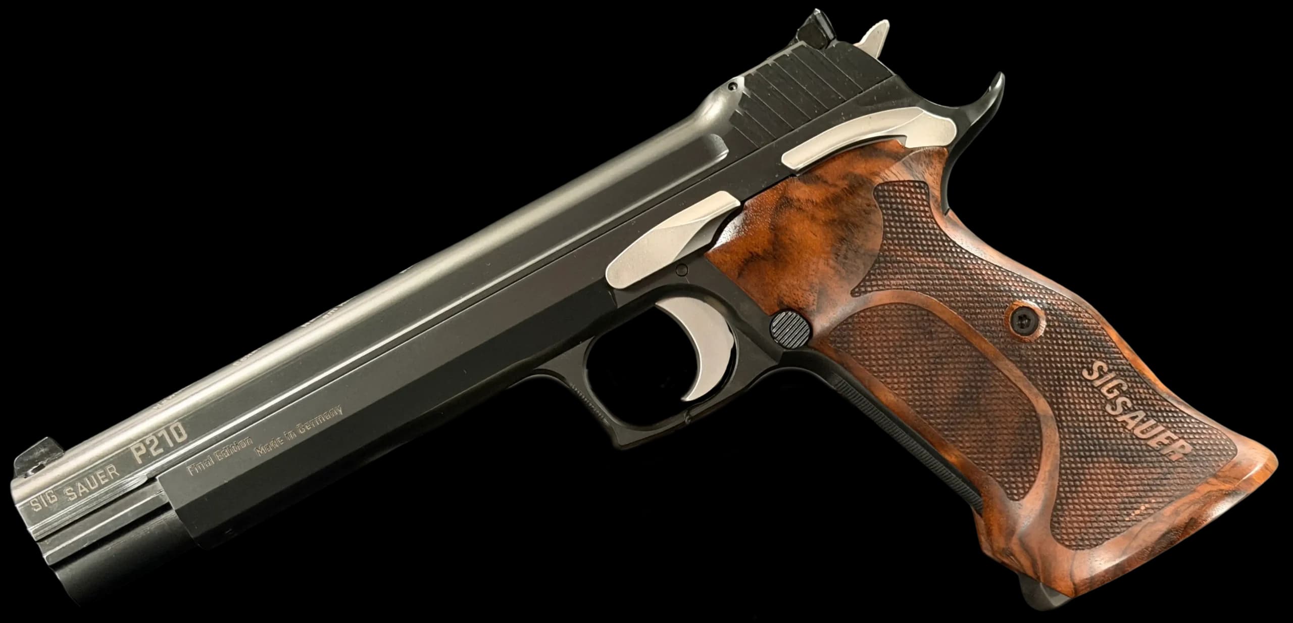 SIG Sauer SIG Sauer P210 Super Target Final Edition - Mastershop 9mm Single Action (SAO)