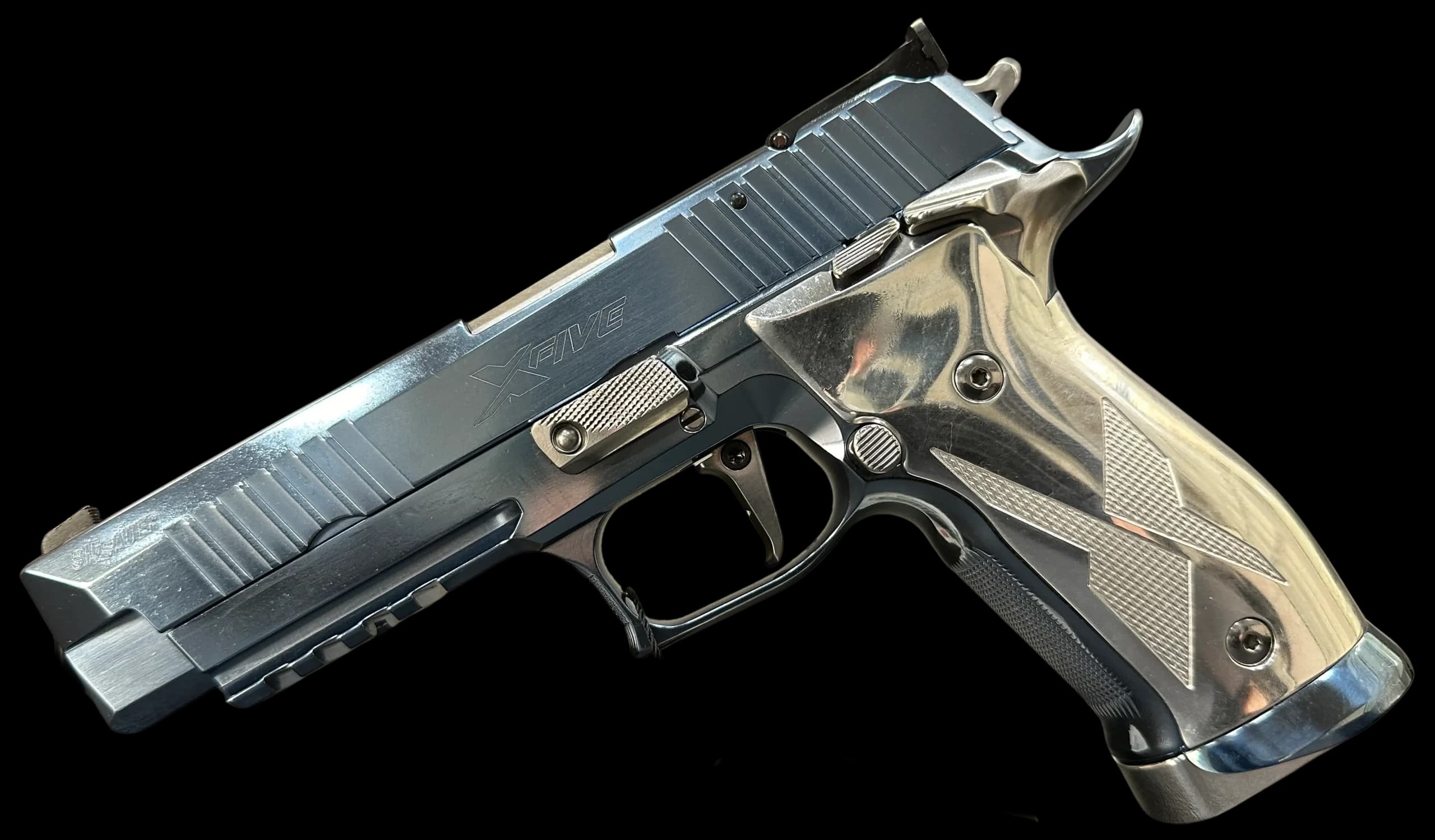 SIG Sauer SIG Sauer P226 X-Five Blue Ice Supermatch - Mastershop 9mm Single Action (SAO)