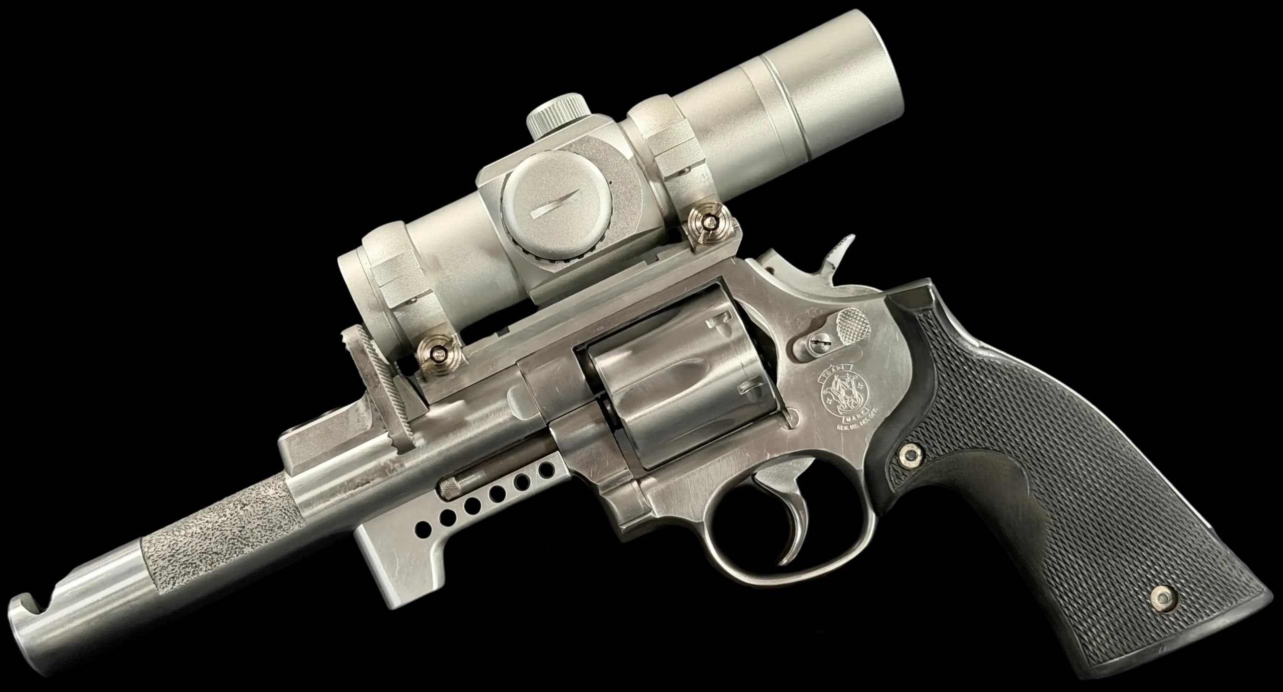 Prototype S&W PC Model 686-3 - Bianchi Cup Revolver