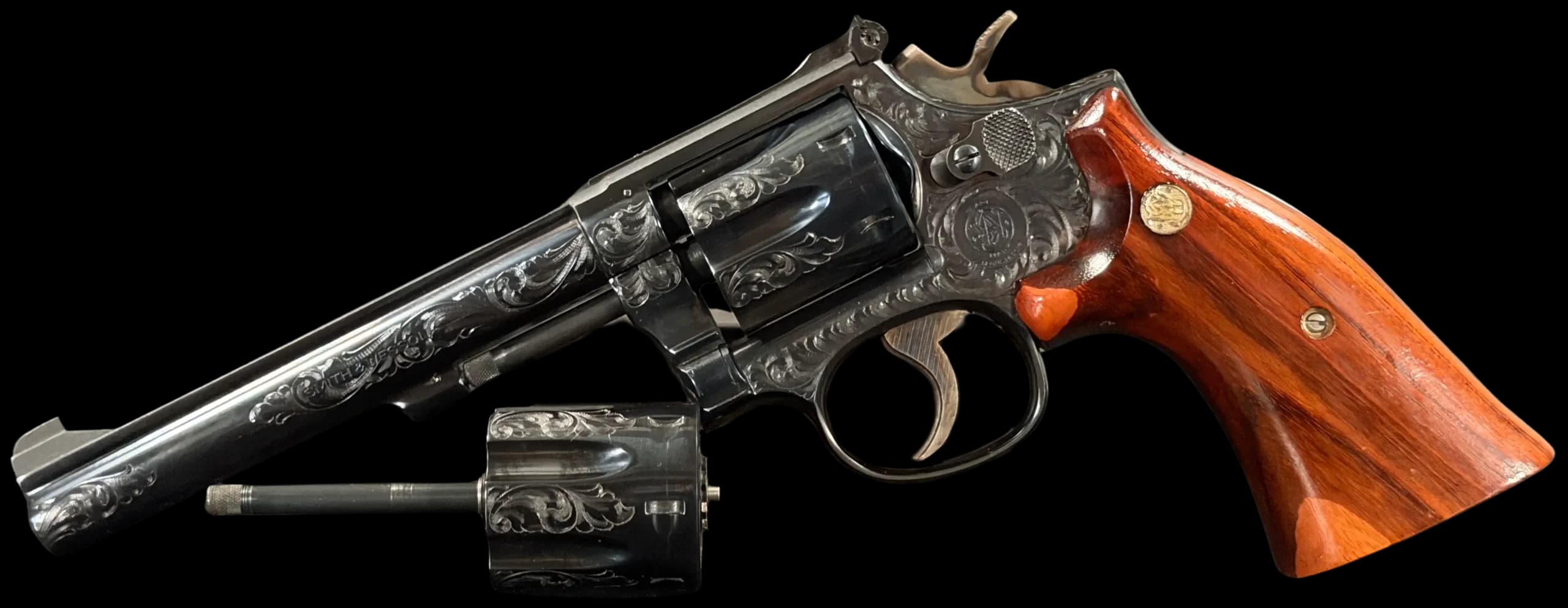S&W Model 48-4 Master Factory Class A Engraved - .22 Mag & .22 LR