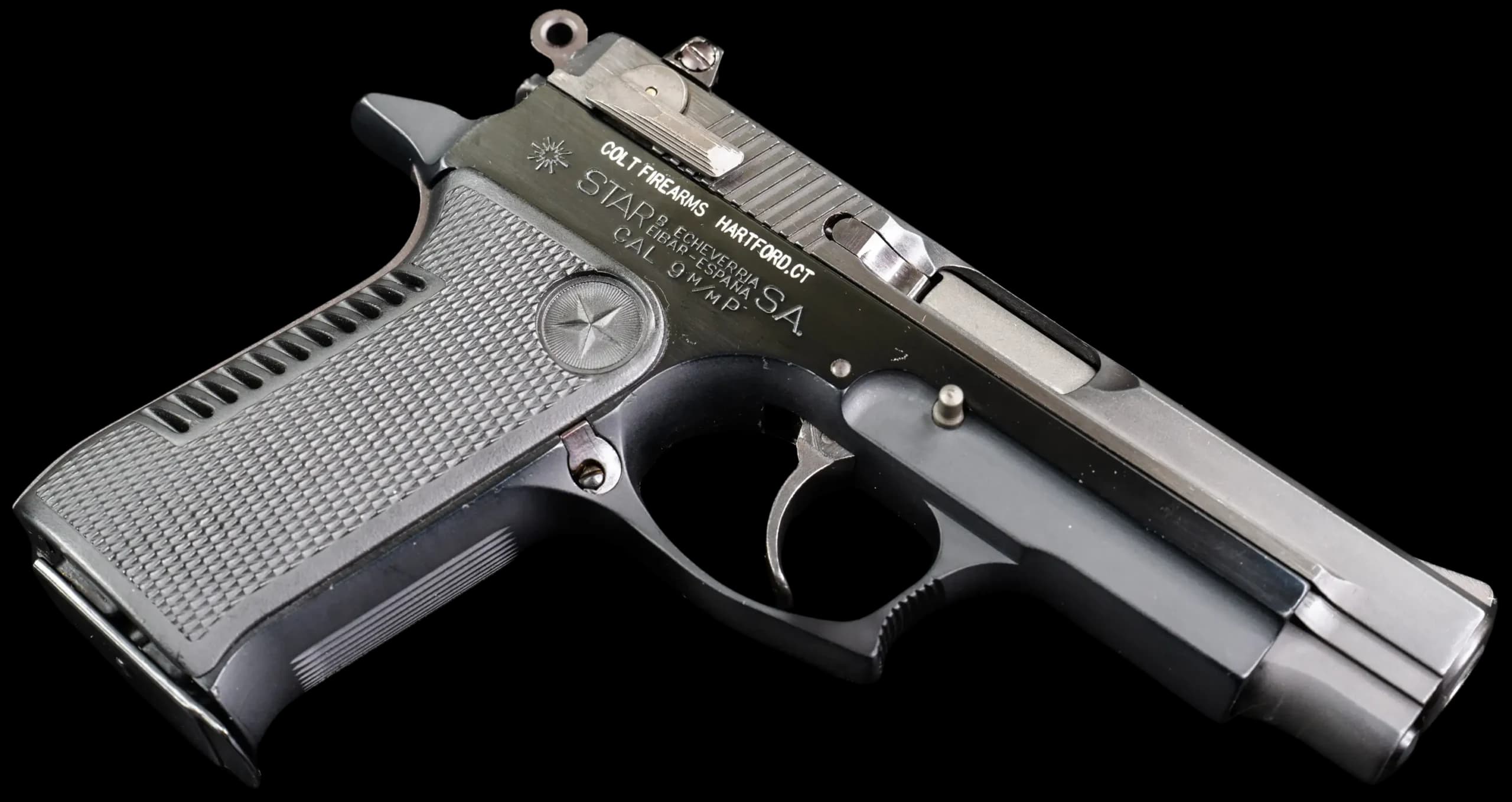 Colt Star Bonifacio 30PK Colt Review Gun 9mm DA / SA
